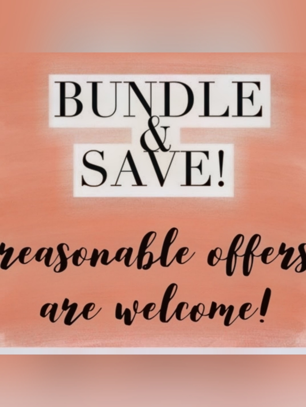 Bundle And Save. BUNDLE 3 TO 4 ITEMS AND GET 50% OFF.